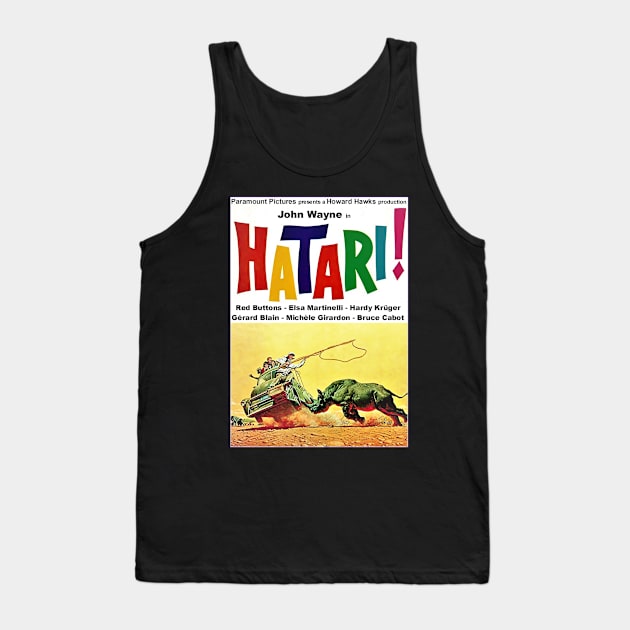 Hatari! Tank Top by SciFi_Kaiju_Guy